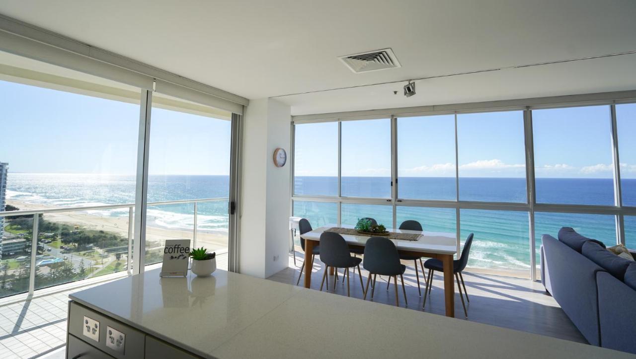 Air On Broadbeach - Stunning Ocean Views! Guldkusten Exteriör bild