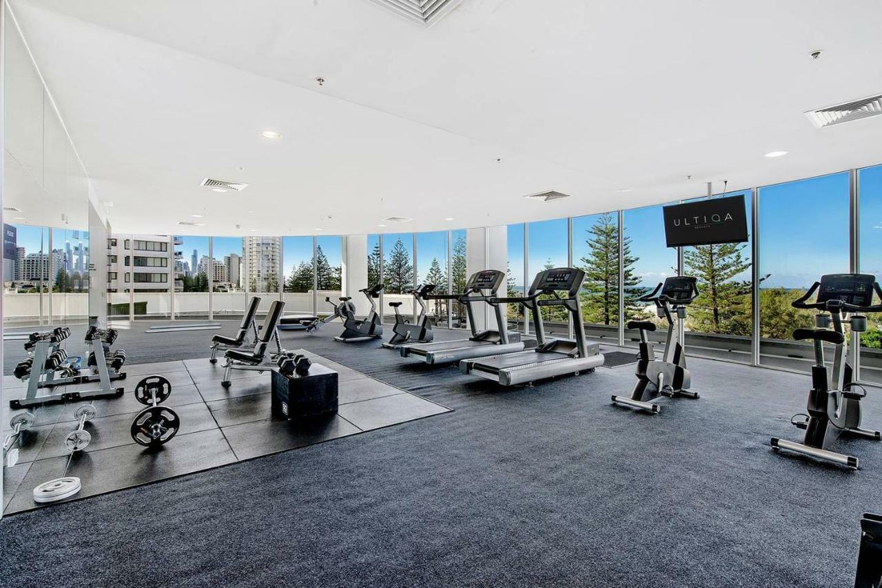 Air On Broadbeach - Stunning Ocean Views! Guldkusten Exteriör bild